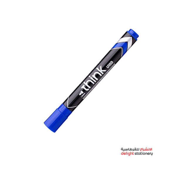 DELI-U100-PERMANENT-MARKER-BULLET-TIP-BLUE-1.jpg