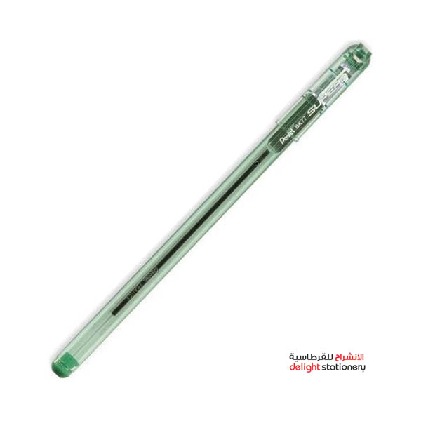 PENTEL-BALL-PEN-SUPERB-BK77-GREEN.jpg