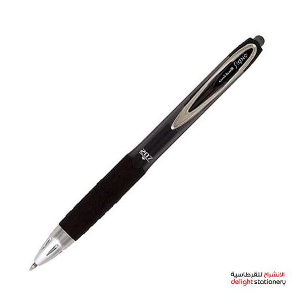 ROLLER-BALL-PEN-SIGNO-UMN-207-BLACK-logo-1.jpg